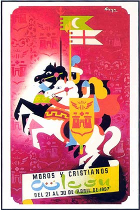 Fiestas de Moros y Cristianos en honor de San Jorge  